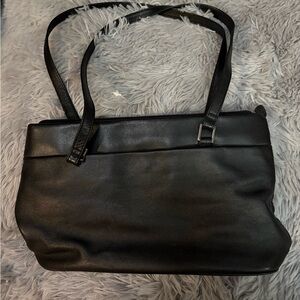 Etienne Aigner Genuine Leather Shoulder Bag